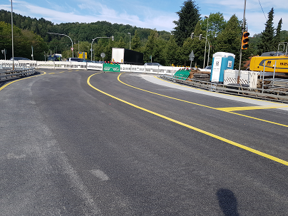 Bild von einer Parkplatzmarkierung